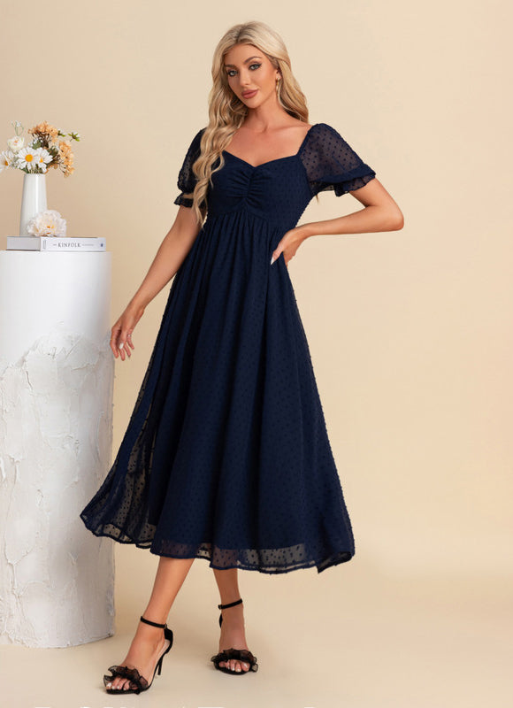 Robe Trapèze Douceur Printanière - gallery 4