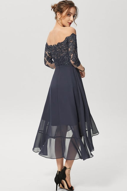 Robe Trapèze Lueur De Soirée - gallery 3
