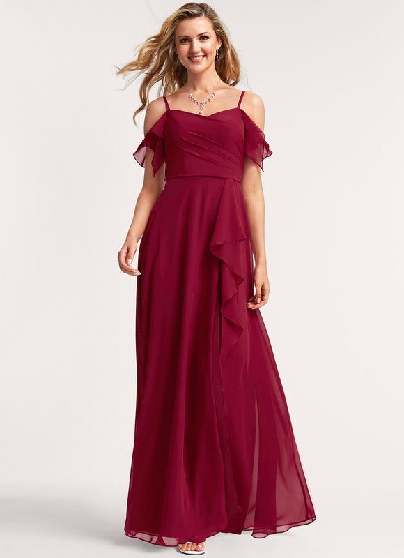 Robe Trapèze Aérienne Céleste - gallery 1