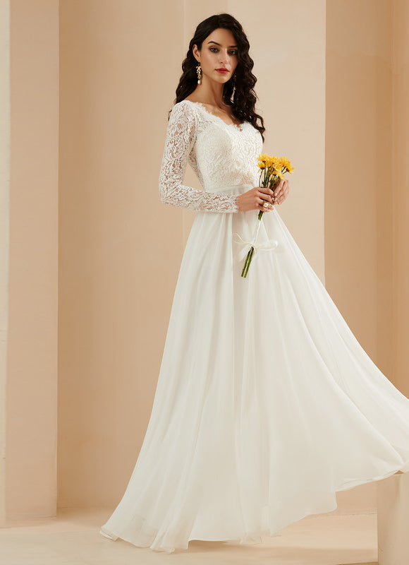 Robe Trapèze Éblouissante Aérienne - gallery 4