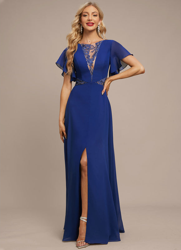 Robe Trapèze Éclat Azurien - gallery 5