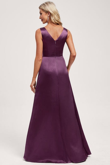 Robe Trapèze Glamour Élégante - gallery 4