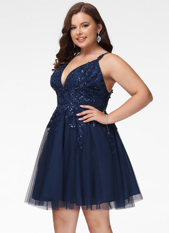 Robe Trapèze Élégance Tulle - gallery 4