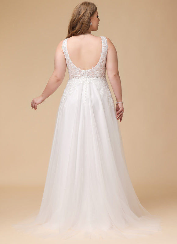 Robe Trapèze Rêve Tulle Élyséen - gallery 8