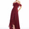 Robe Trapèze Volée Satinée