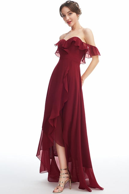 Robe Trapèze Volée Satinée