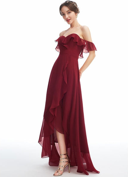 Robe Trapèze Volée Satinée