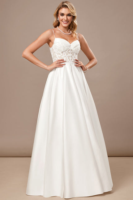 Robe Trapèze Satinée Pureté