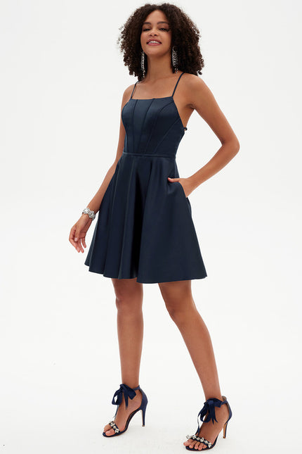 Robe Trapèze Rosée Enchantée - gallery 2