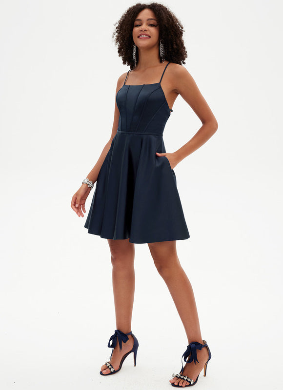 Robe Trapèze Rosée Enchantée - gallery 2