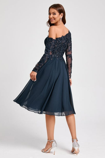 Robe Trapèze Braise Dazur - gallery 1