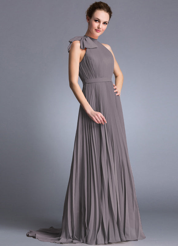 Robe Trapèze Harmonie Plissée - gallery 1
