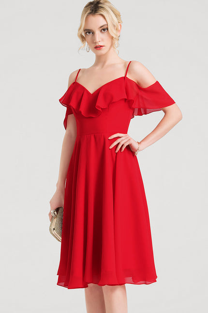 Robe Trapèze Émeraude Volante - gallery 1
