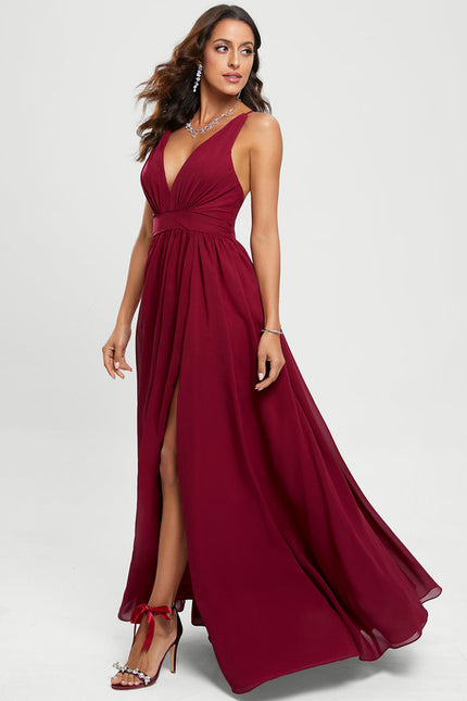 Robe Trapèze Velours Céleste - gallery 6