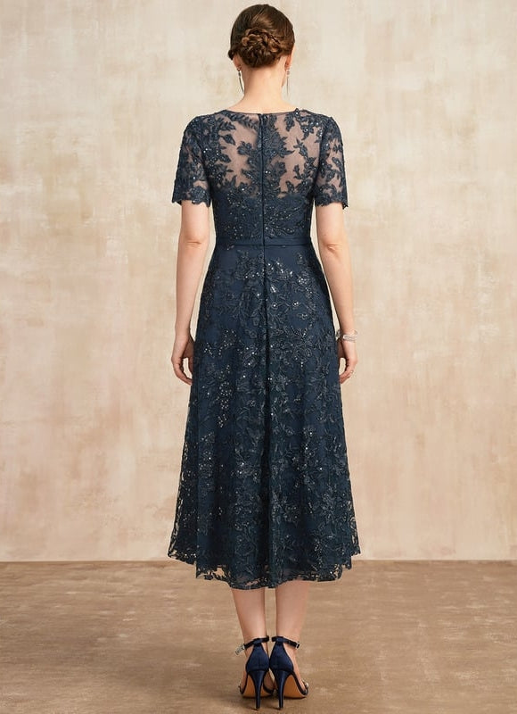 Robe Trapèze Éclat Cérémonieux - gallery 3