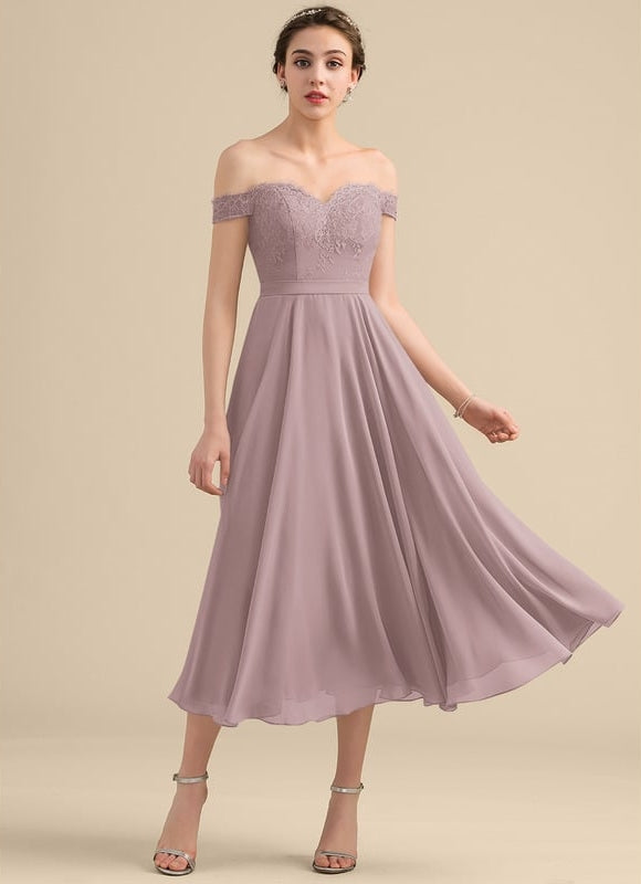 Robe Trapèze Rêve Lavande - gallery 1