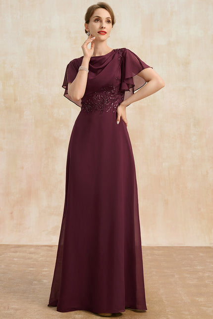 Robe Trapèze Royale Élégante - gallery 1