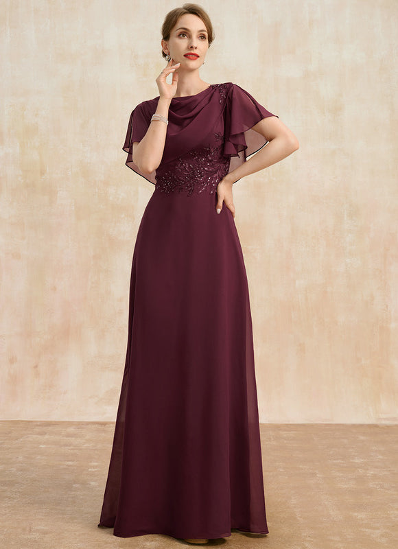 Robe Trapèze Royale Élégante - gallery 1