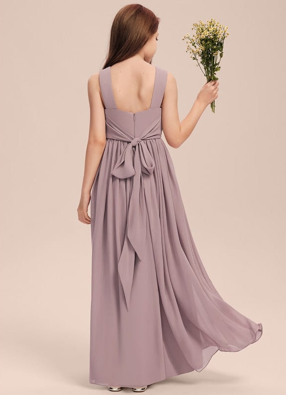 Robe Trapèze Lilas Douceur - gallery 4