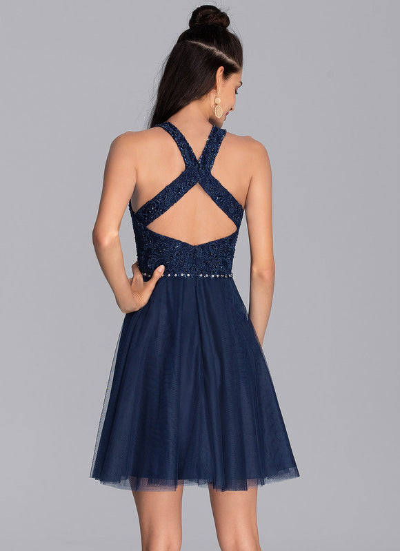 Robe Trapèze Éclat Éphémère - gallery 3