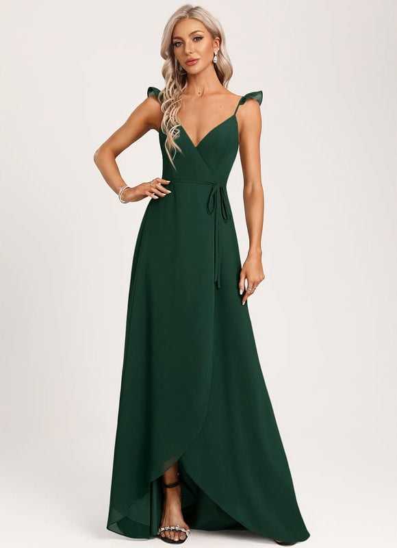 Robe Trapèze Aérienne Vert Pâle