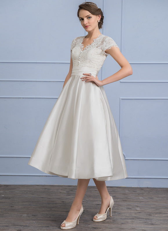 Robe Trapèze Lueur Nuptiale - gallery 3