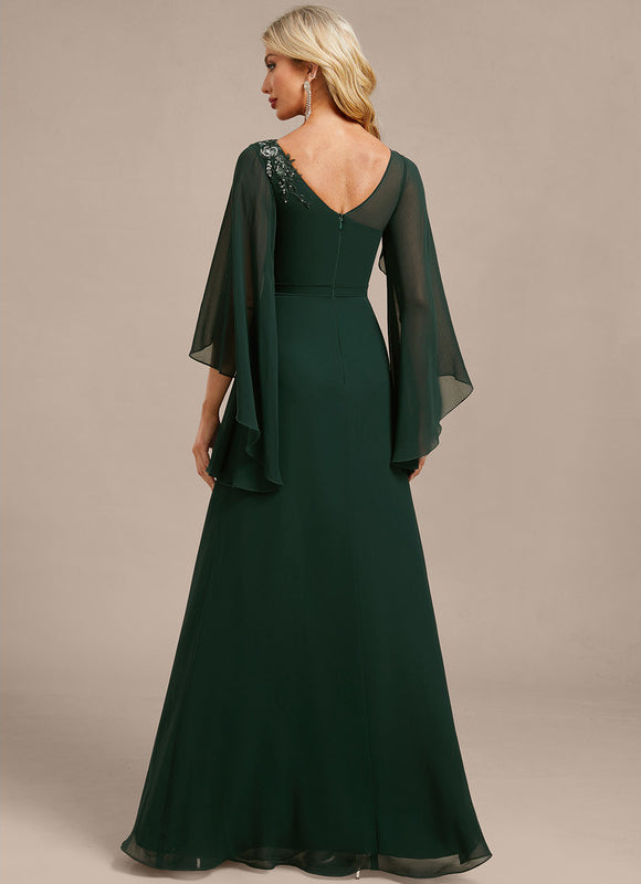 Robe Trapeze Col Bateau - gallery 6