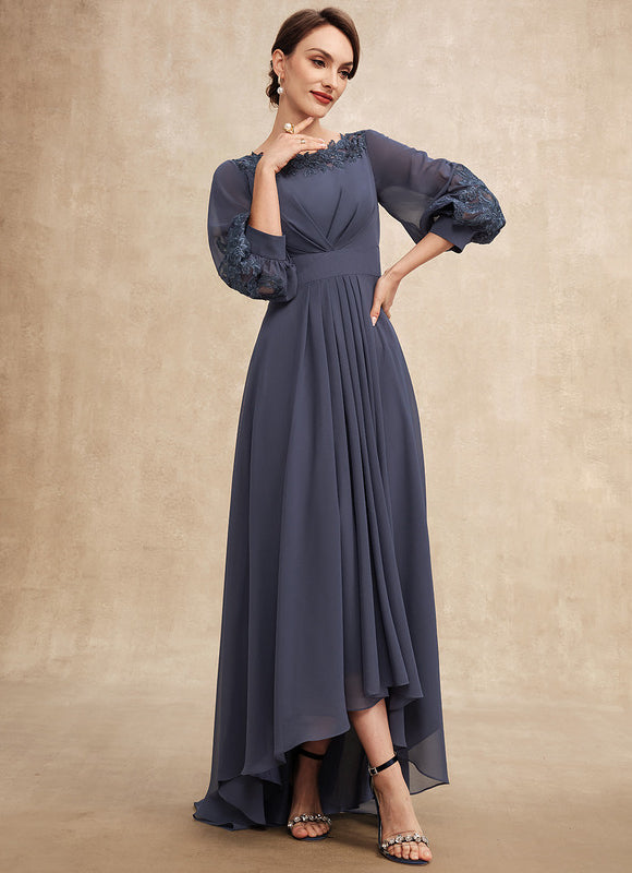 Robe Trapèze Mousseline Moderne - gallery 3