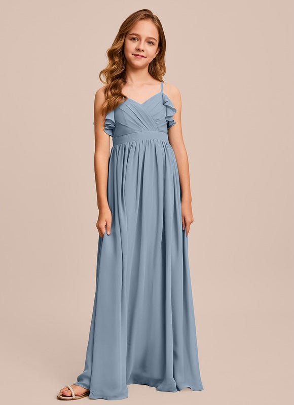 Robe Trapèze Vert Doux Éclat - gallery 4