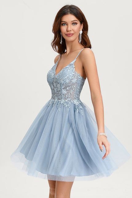 Robe Trapèze Tulle Noire - gallery 2
