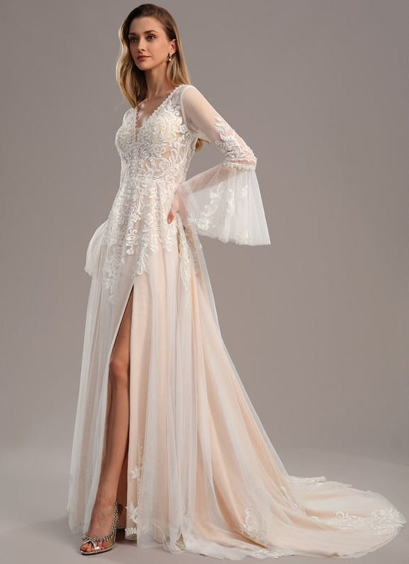 Robe Trapèze Étoile De Lune - gallery 1