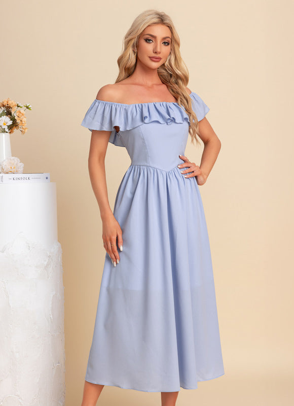 Robe Trapèze Midi Chic - gallery 2