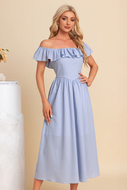 Robe Trapèze Midi Chic - gallery 2