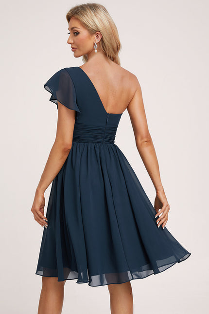 Robe Trapèze Chic Asymétrique - gallery 3