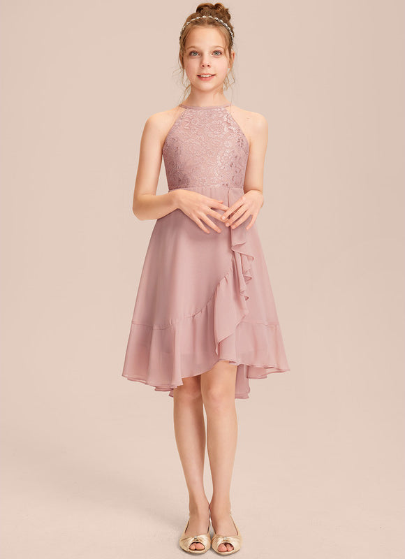 Robe Trapèze Flou Rosé