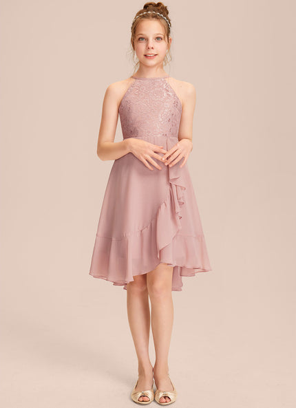 Robe Trapèze Flou Rosé