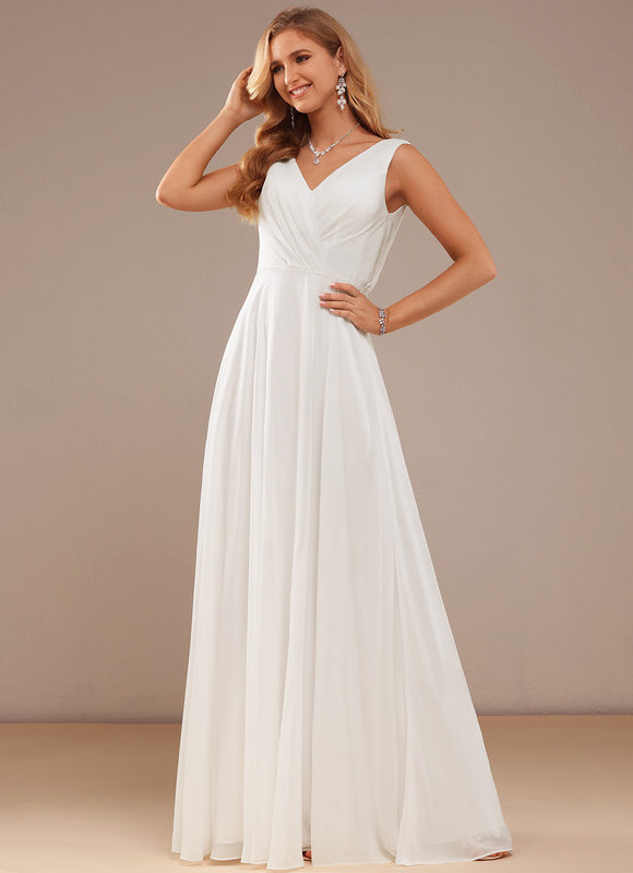 Robe Trapèze Éblouissante Aérienne - gallery 5