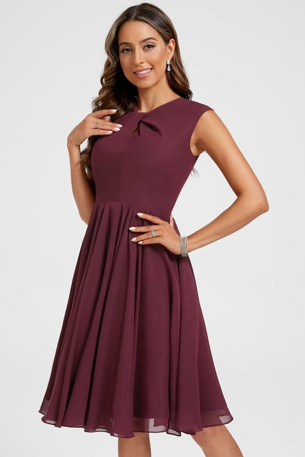 Robe Trapèze Émeraude Volante - gallery 1