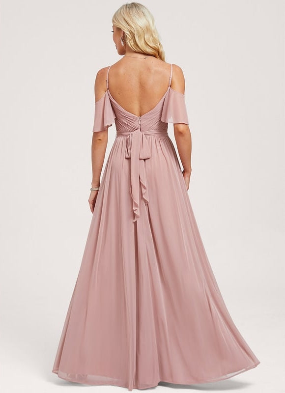 Robe Trapèze Flottaison Élégante - gallery 4