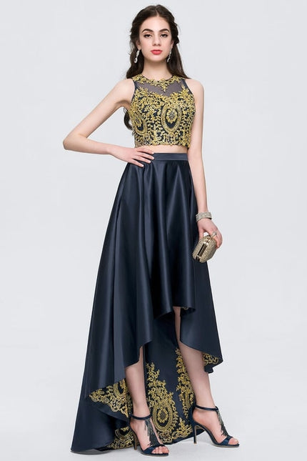 Robe Trapèze Satin Étoile Mystique - gallery 2