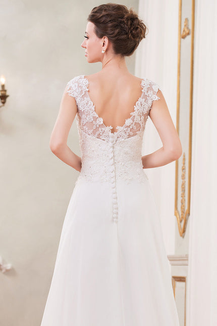 Robe Trapèze Éthérée Perles - gallery 3