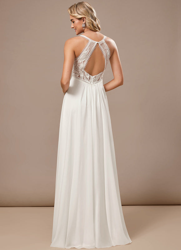 Robe Trapèze Éthérée Lumineuse - gallery 4
