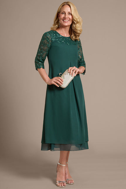 Robe Trapèze Éclat De Velours - gallery 5