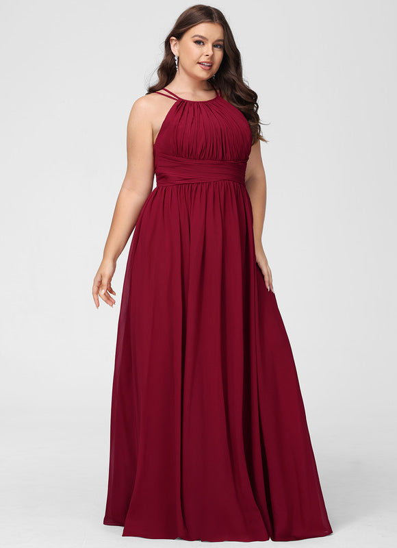 Robe Trapèze Élégance Pourpre Languide - gallery 7