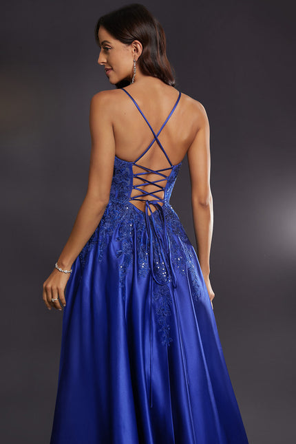 Robe Trapèze Satinée Éblouissante - gallery 5