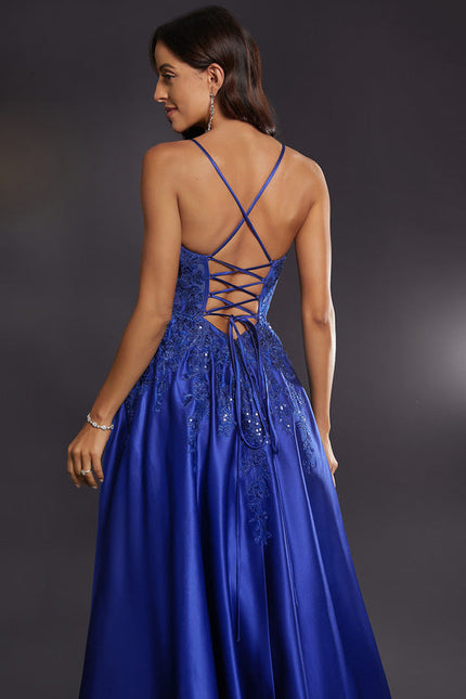 Robe Trapèze Satinée Éblouissante - gallery 5