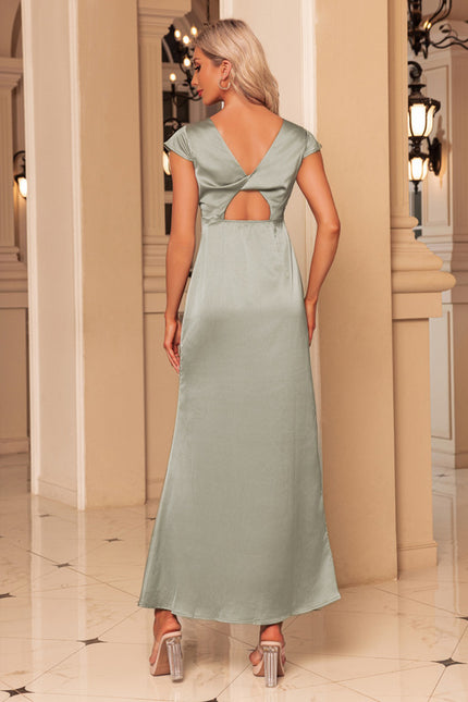 Robe Trapèze Satin Élégance - gallery 5