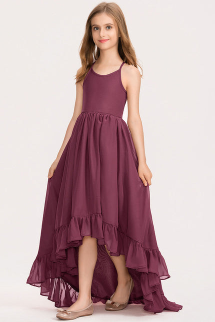 Robe Trapèze Violet Douceur Flottante - gallery 5