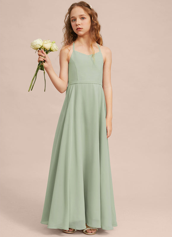 Robe Trapèze Vert Doux Éclat - gallery 5