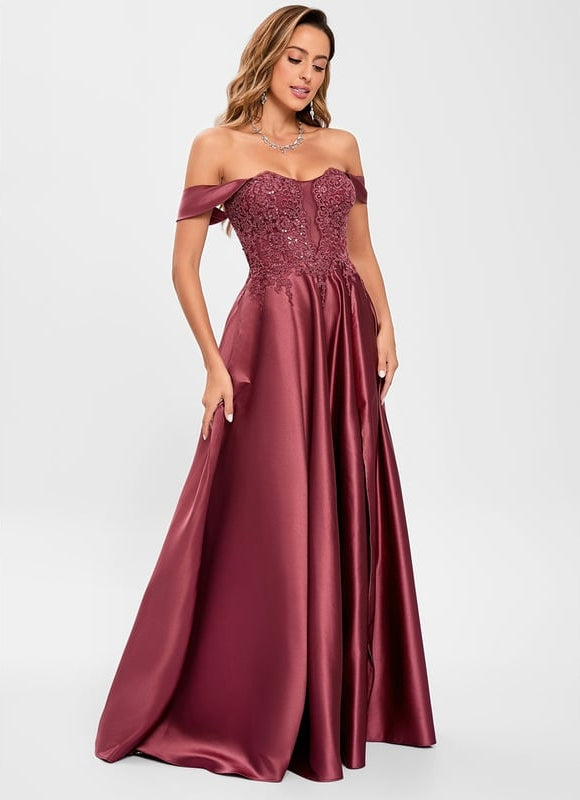 Robe Trapèze Velours Élégant - gallery 3
